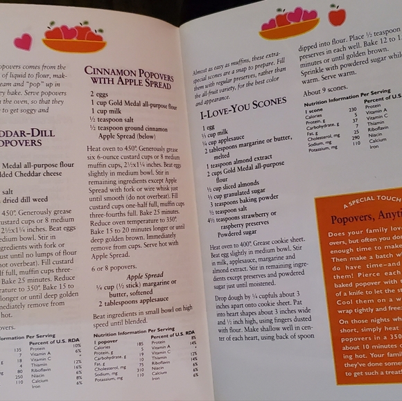 1993 Betty Crocker Cookbook #85 Baking With Love Recipe Booklet Dessert Vintage - Picture 8 of 10